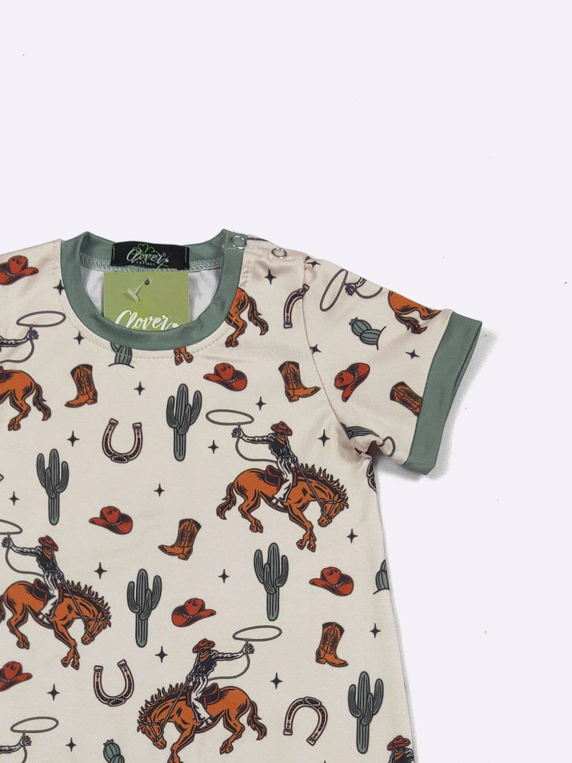 Lassoing Boy Romper