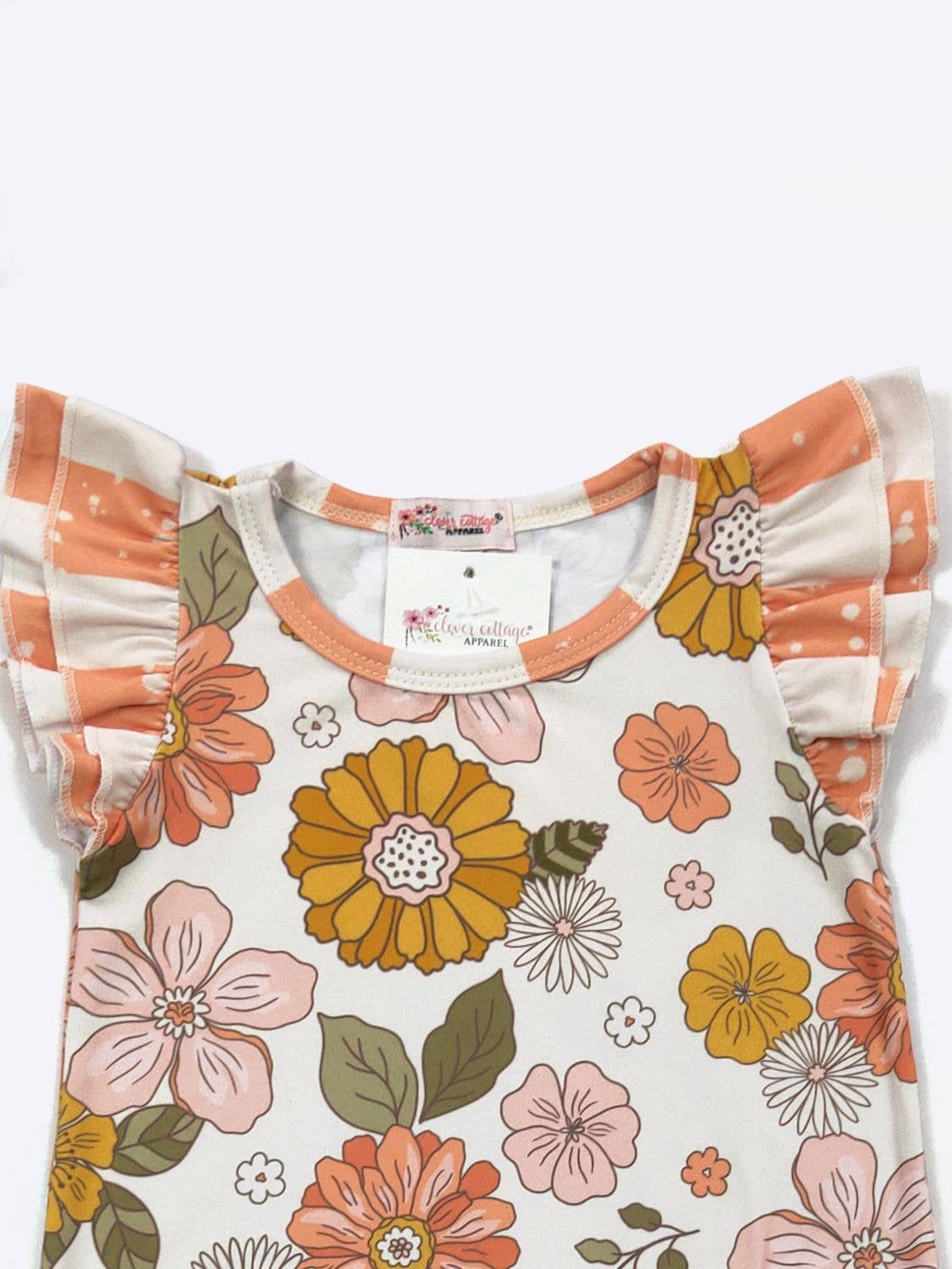 Blush Blossom Baby Romper