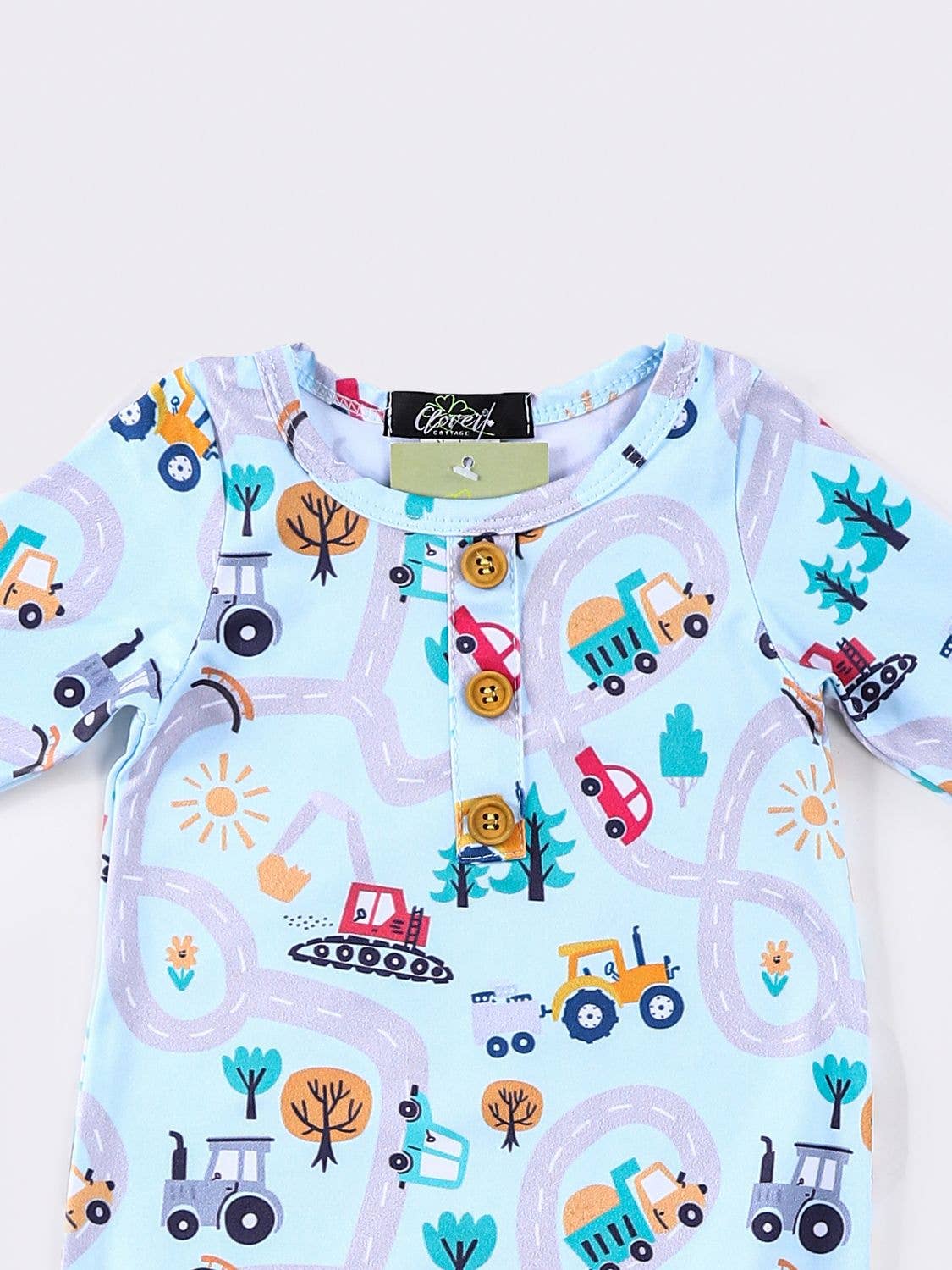 Around Town Baby Knotted Gown