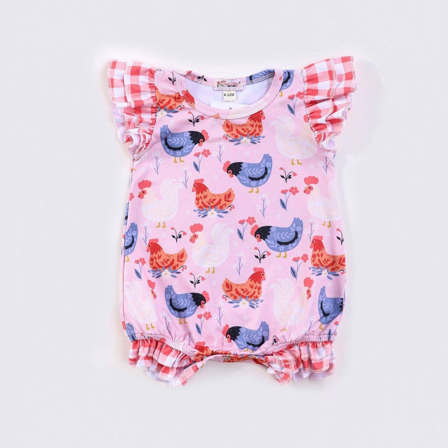 Chicken Blossom Baby Romper