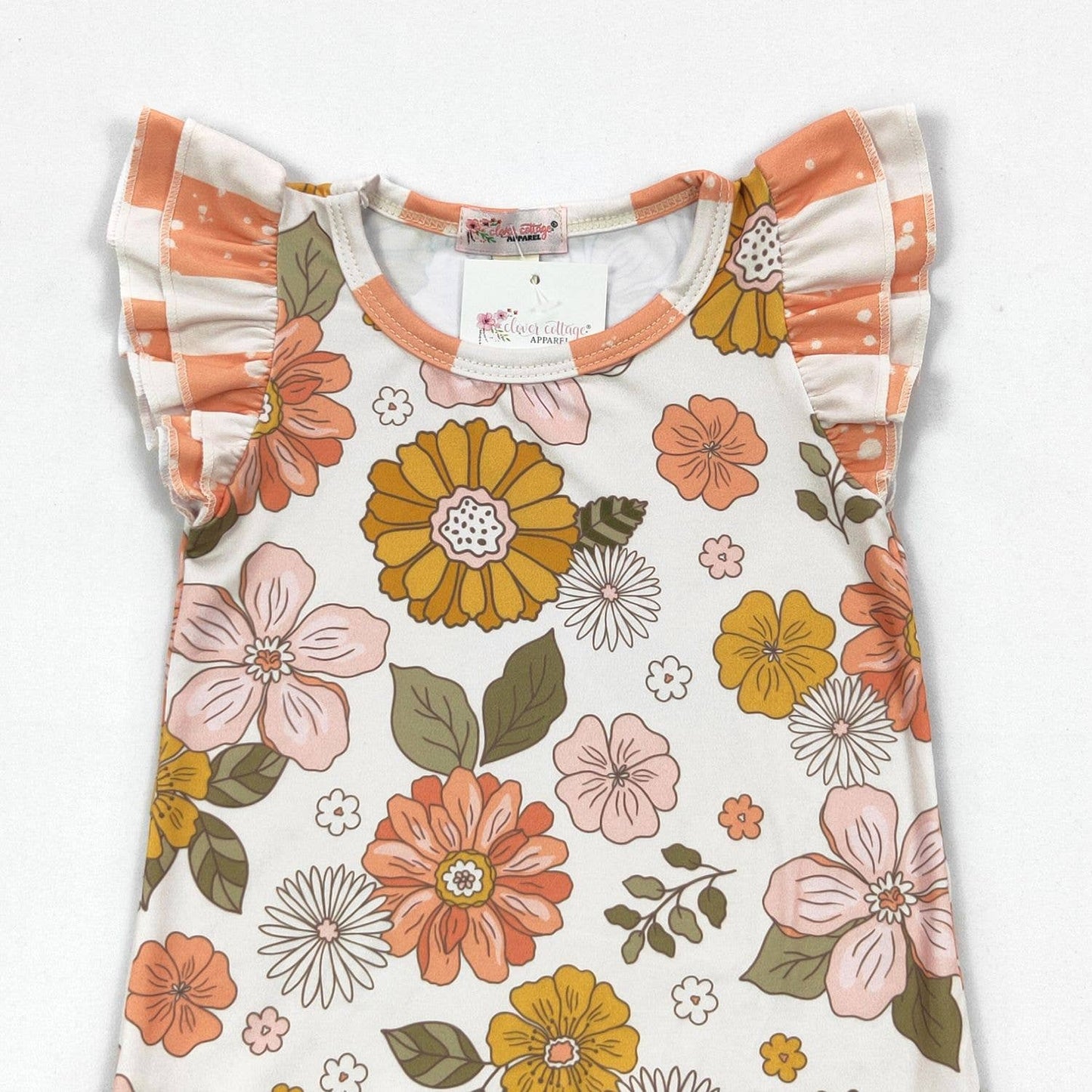 Blush Blossom Baby Romper