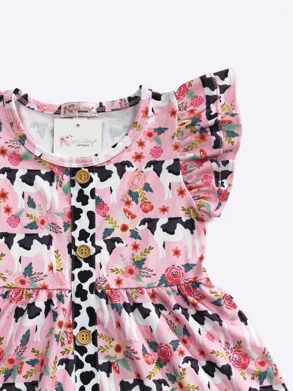 Milk Cow Girls Dress