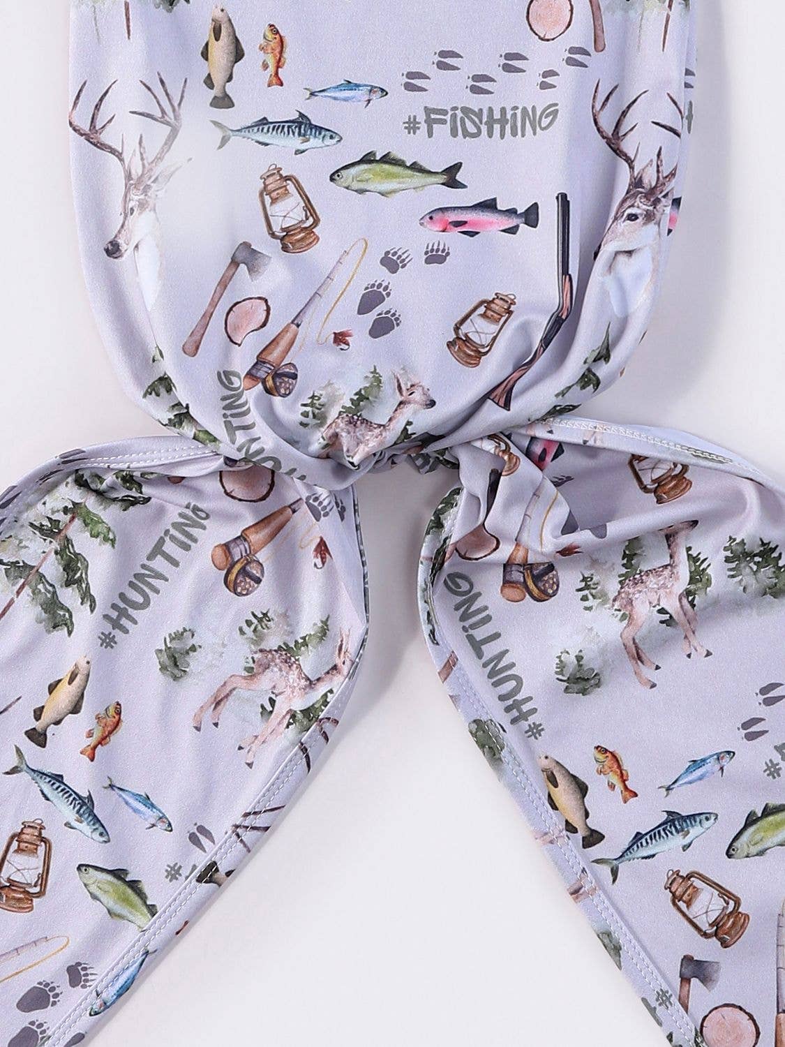 Fishing Baby Knotted Gown