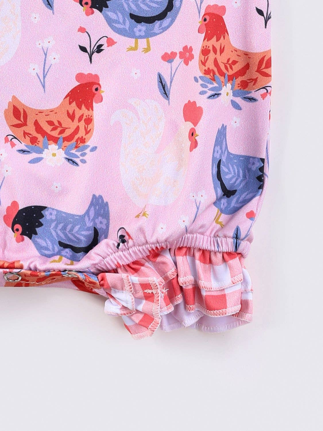 Chicken Blossom Baby Romper