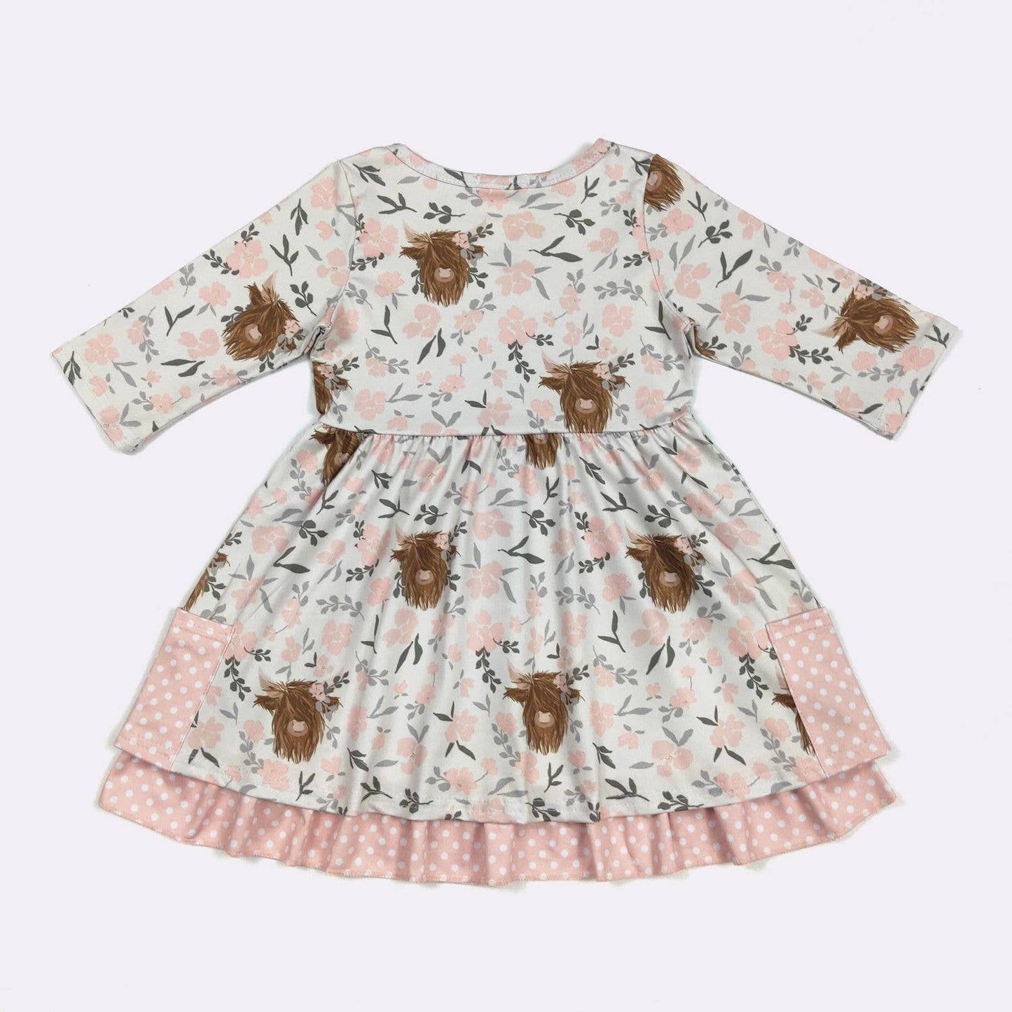 Highland Blooms Girls Dress