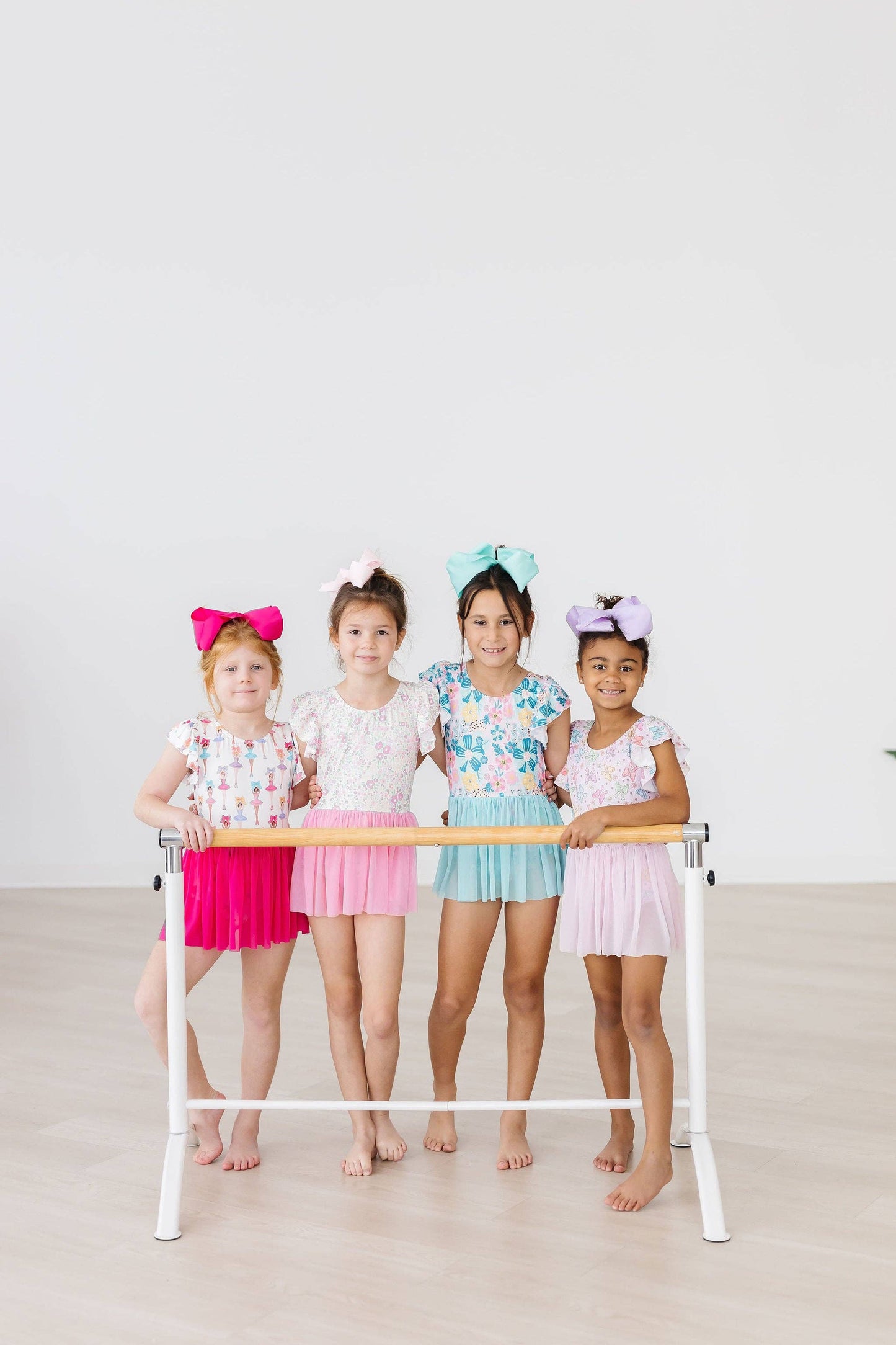 Ballerina Bows S/S Twirl Leotard