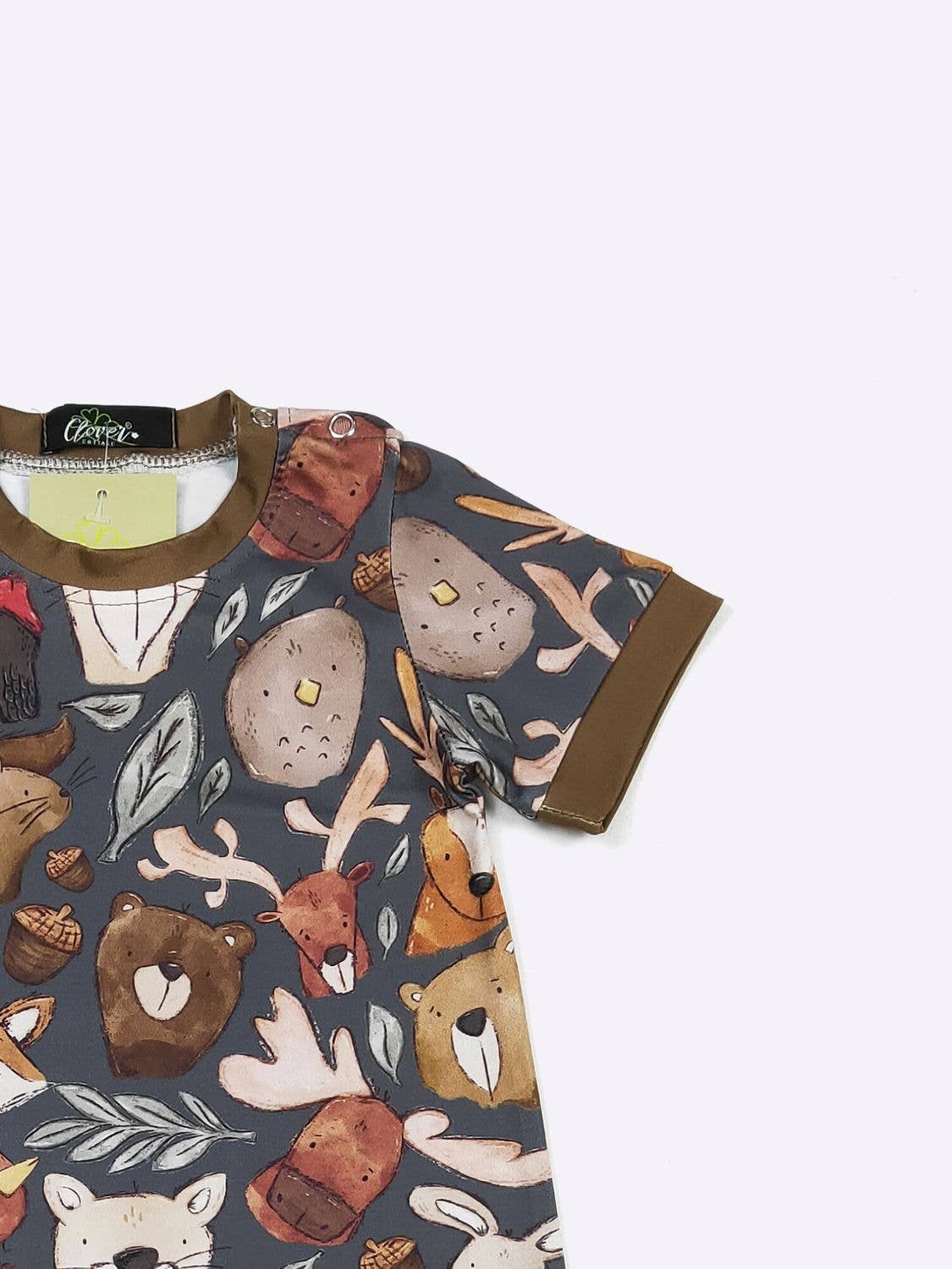 Forest Critters Boy Romper