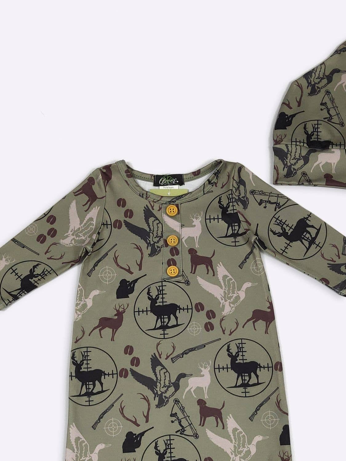 Hunt Scope Baby Knotted Gown