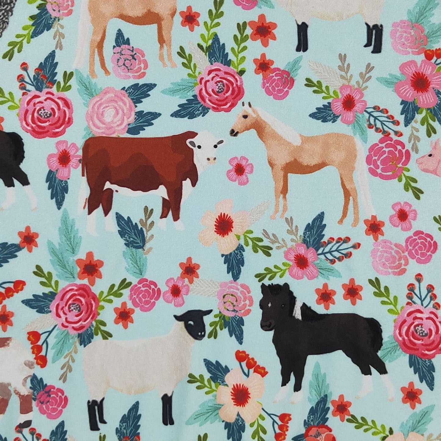 Farm Floral Girls Dress