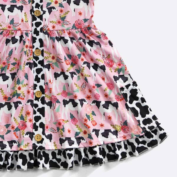 Milk Cow Girls Dress