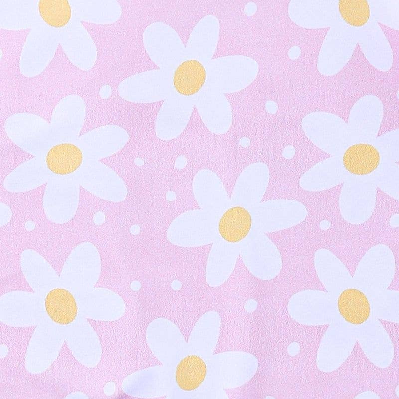 Pink Daisy Baby Romper