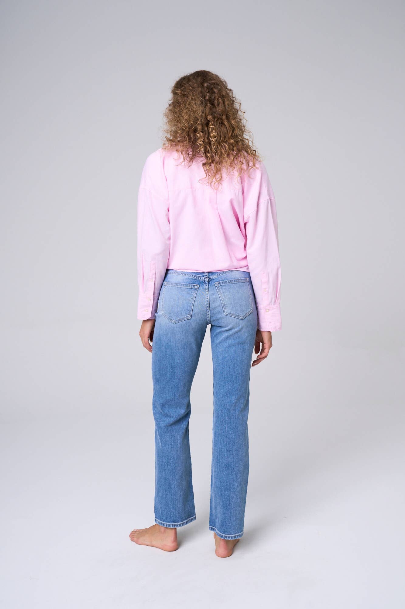 HIGH RISE COMFORT STRETCH LOOSE STRAIGHT SP-P12657M