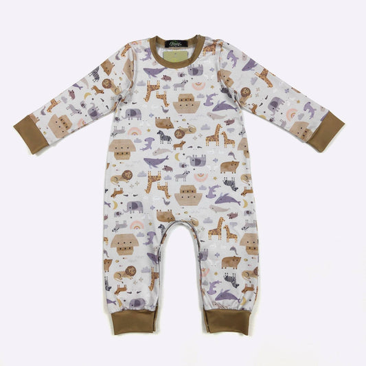 Noah's Ark Boy Romper