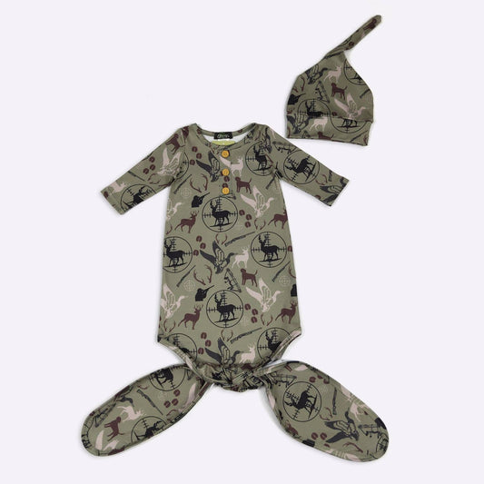Hunt Scope Baby Knotted Gown