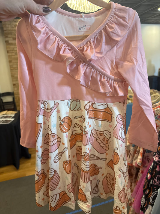 Thanksgiving Pumpkin Pie Pete & Lucy Dress