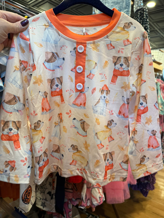 Fall Dogs Tee