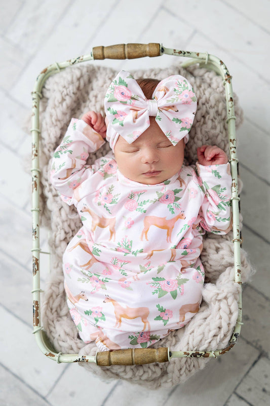Infant Girls Cowgirl Baby Gown