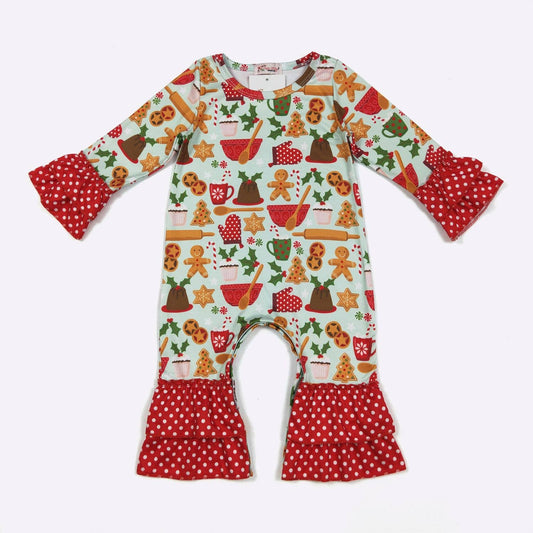 Mrs Claus Kitchen Baby Romper