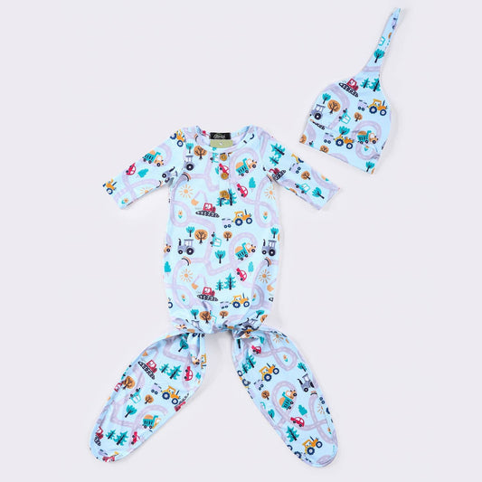 Around Town Baby Knotted Gown