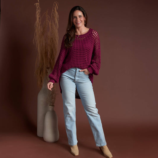 Olli Crochet Sweater