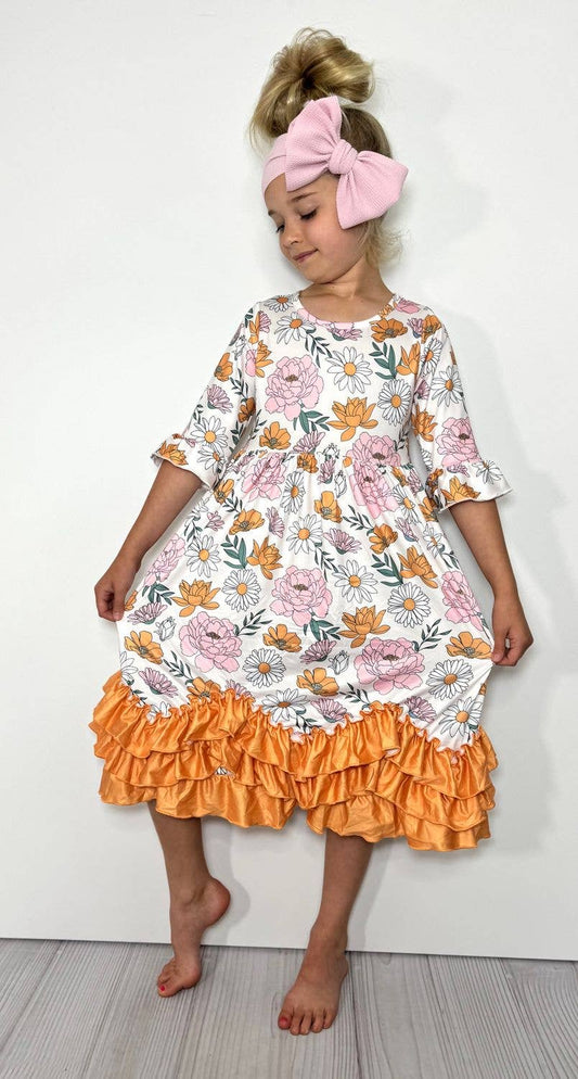 Blossom Maxi Girls Dress
